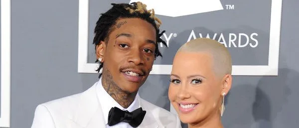 Η Amber Rose και ο Wiz Khalifa σε επίσημη εκδήλωση.