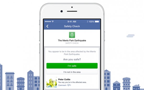 Facebook Safety: Δώστε σημεία ζωής εάν βρεθείτε σε φυσική καταστροφή!