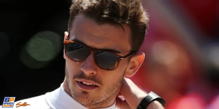 Ο πιλότος της Formula 1 Jules Bianchi με γυαλιά ηλίου.