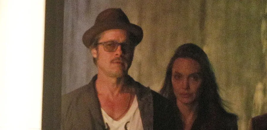 Ο Brad Pitt και η Angelina Jolie σε κοινή τους εμφάνιση.