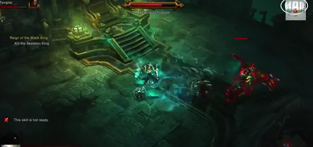 Στιγμιότυπο από το βιντεοπαιχνίδι Diablo III Reaper of Souls.