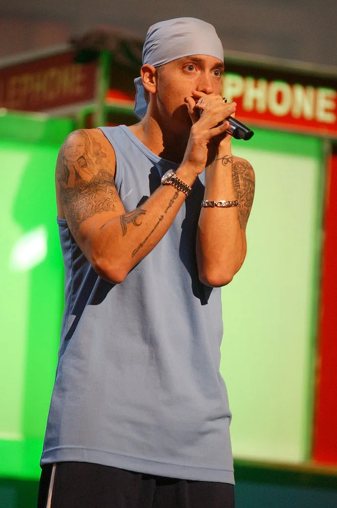 He-showed-off-his-biceps-during-MTV-Movie-Awards-rehearsals-June