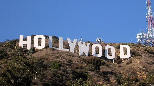 Η πινακίδα του Hollywood στον λόφο Mount Lee στο Λος Άντζελες.
