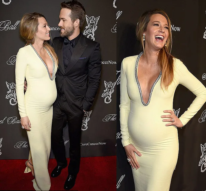 Η Blake Lively και ο Ryan Reynolds σε επίσημη εκδήλωση.