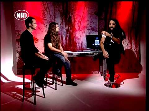 Carcass, Sylosis, Blind Guardian & Black Path Interview (Tv War 20/10/14)