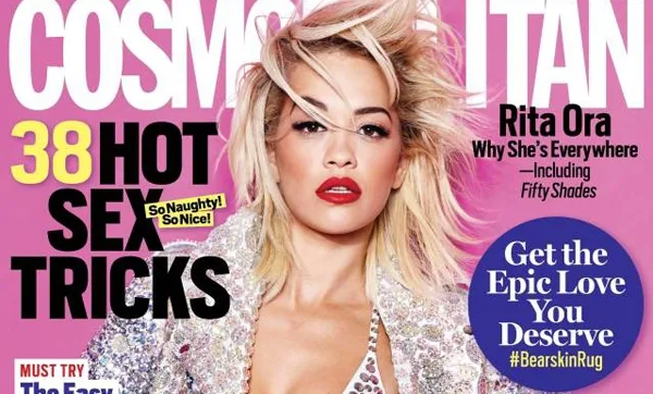 Η Rita Ora στο εξώφυλλο του περιοδικού Cosmopolitan.
