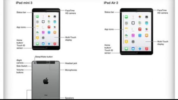 Νέα τεράστια γκάφα της Apple! Διέρρευσε φωτογραφίες από τα νέα iPad Air 2 και iPad mini 3! Δείτε τα!