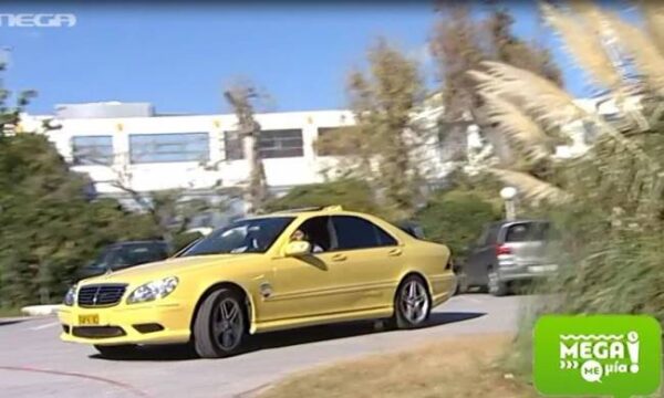 Ο Μάρκος Σεφερλής μπήκε στο πλατώ μαζί με τον ταξιτζή!