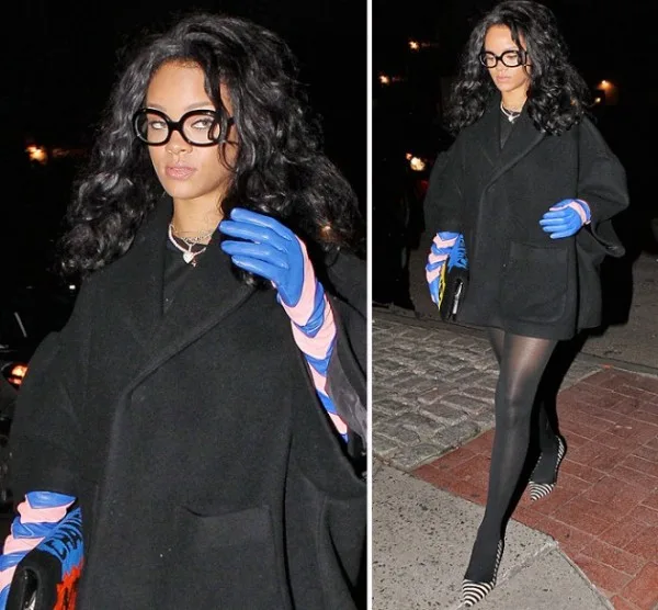 rihanna-gloves-chevron-pink-blue-glasses-chanel-102114