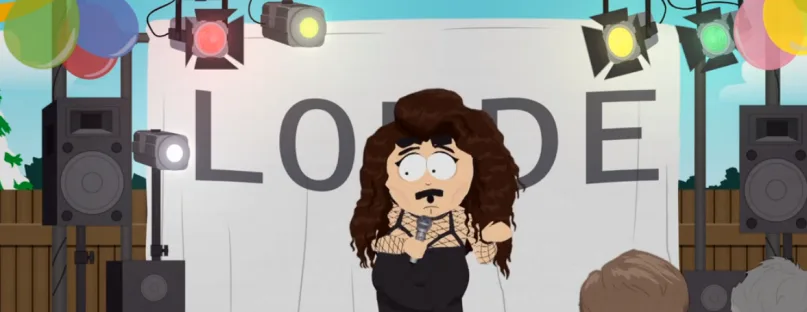 Ο χαρακτήρας της Lorde στο South Park