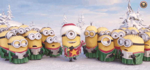 Θα λιώσετε! Δείτε τα Minions να τραγουδούν τα κάλαντα!