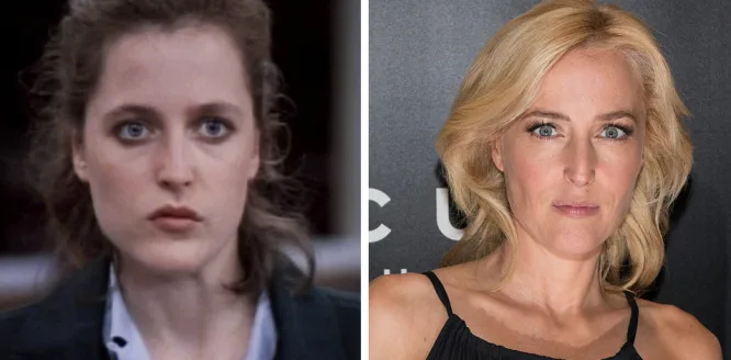 The Cast Of The X Files Then And N