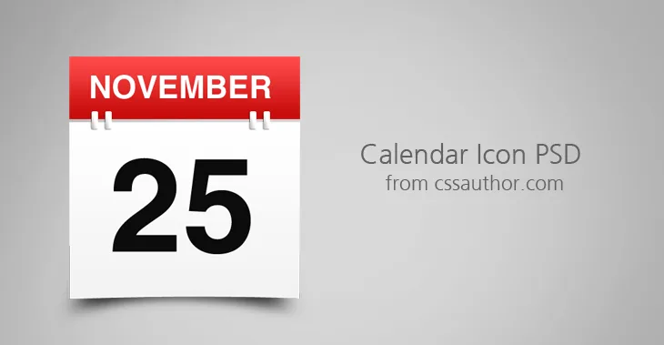 awesome_free_download_calendar_icon_psd_by_cssauthor-d5n3n1b