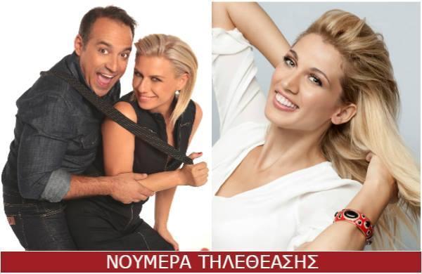 Έξι μονάδες διαφορά για την Κατερίνα Καραβάτου! Δείτε αναλυτικά την τηλεθέαση.