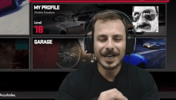 Ο Δημήτρης οδηγάει με 200 στο Driveclub!