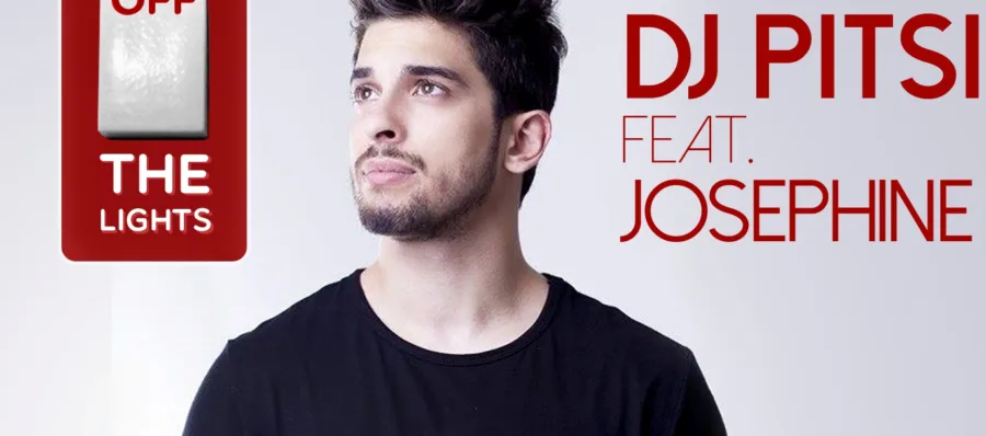 Ο DJ Pitsi σε κοντινό πλάνο για το single Turn Off The Lights.