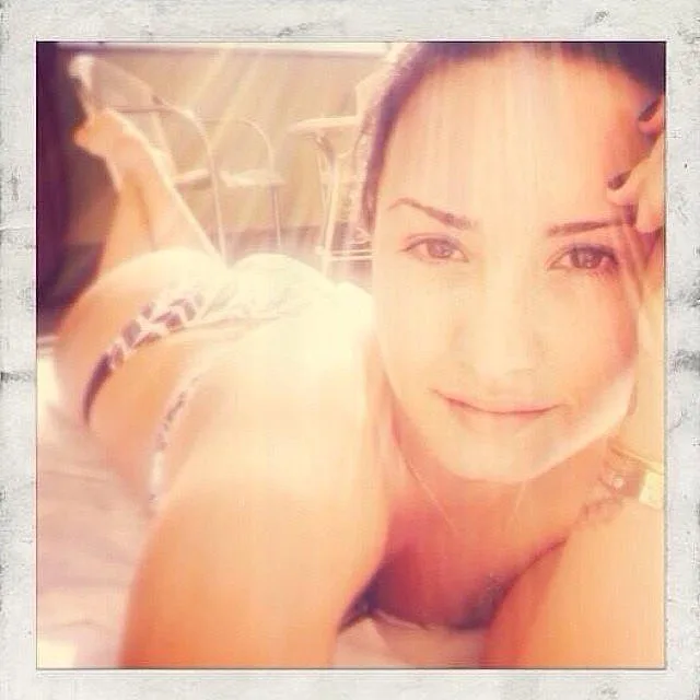 Demi-Lovato-Lounges-Brazilian-Cut-Bikini