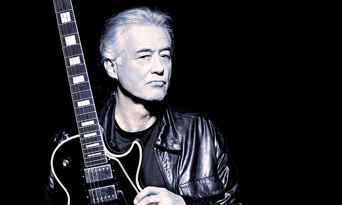 Ο Jimmy Page με την κιθάρα του
