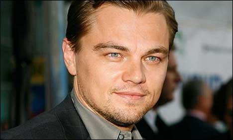 Ο Leonardo DiCaprio σε κοντινό πλάνο.