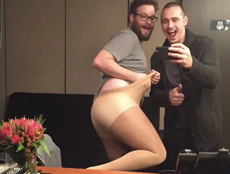 Ο Seth Rogen και ο James Franco σε χιουμοριστική φωτογραφία