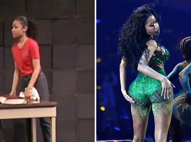 Watch A Very Young Nicki Minaj Acting In High School