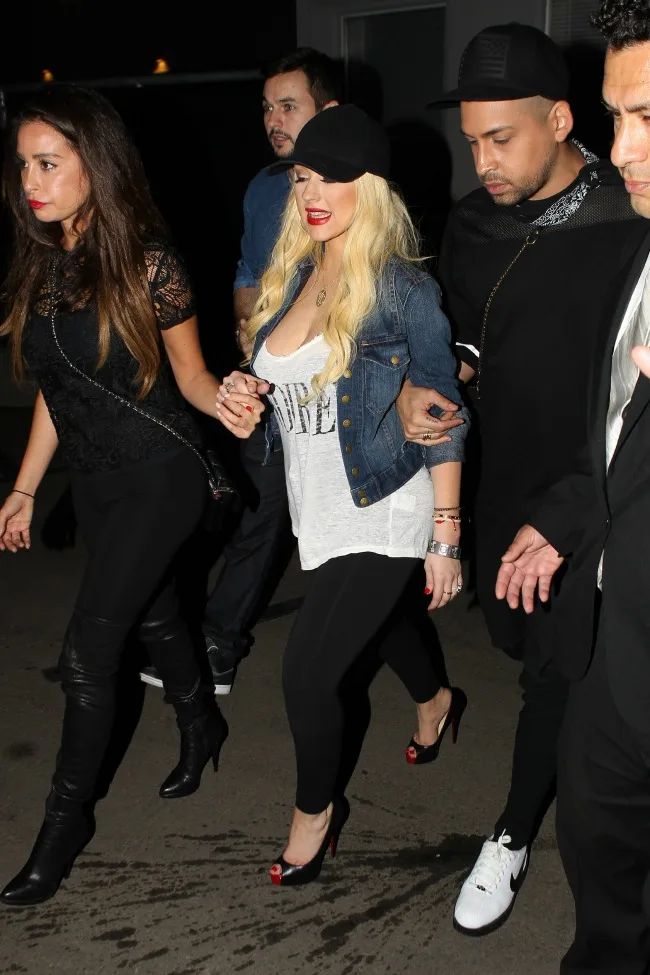 *EXCLUSIVE* cristina aguilera.