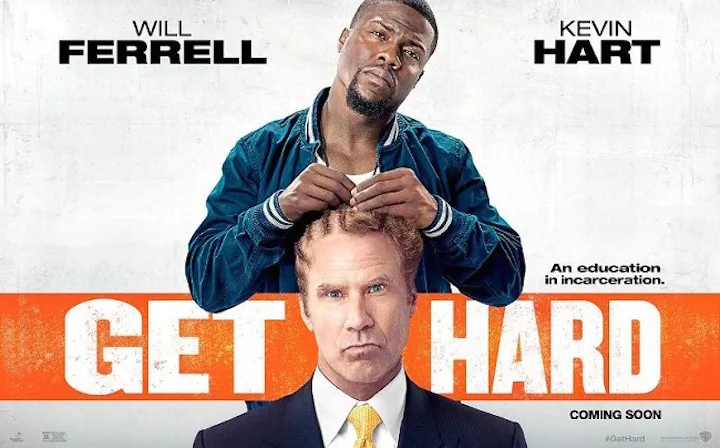Αφίσα της ταινίας Get Hard με τον Will Ferrell και τον Kevin Hart.