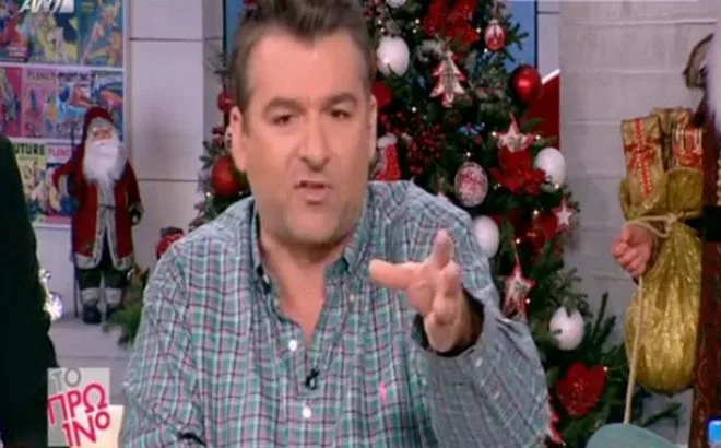 Ο Γιώργος Λιάγκας στην εκπομπή Το Πρωινό