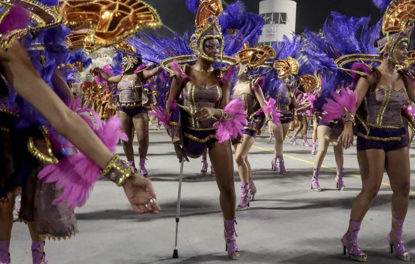 TOPSHOTS-BRAZIL-CARNIVAL-SAO PAULO-PARADE-NENE DE VILA MATILDE