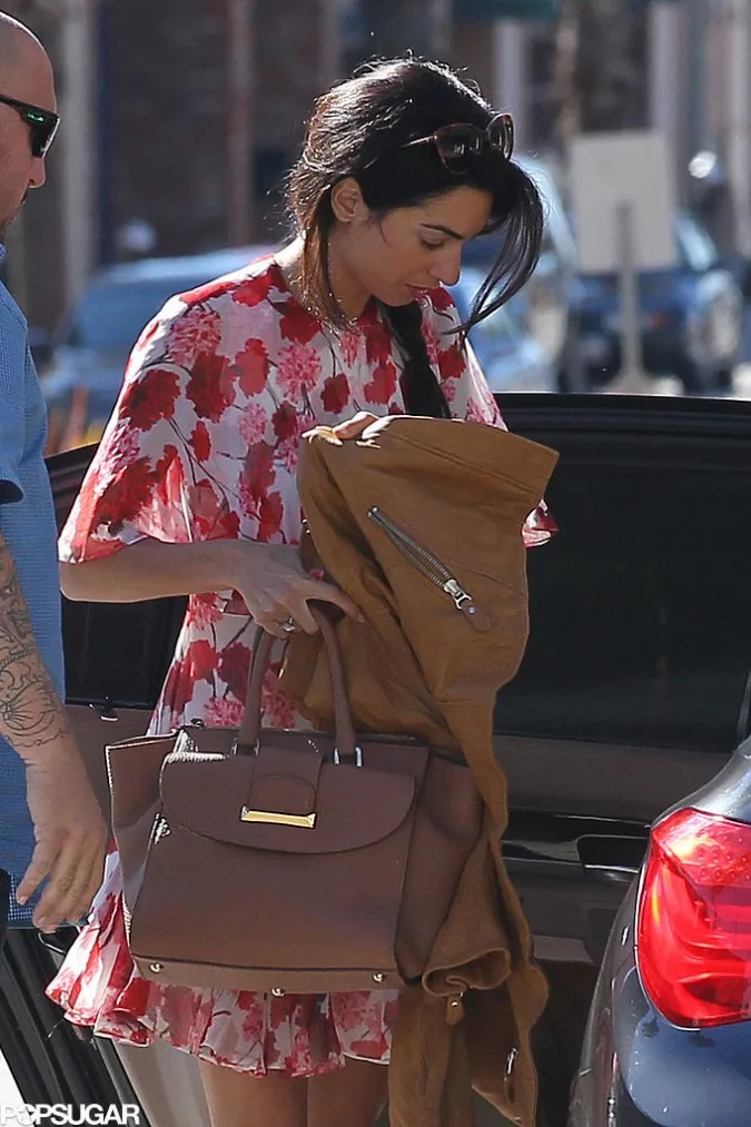 Amal-Alamuddin-Running-Errands-LA-January-2015
