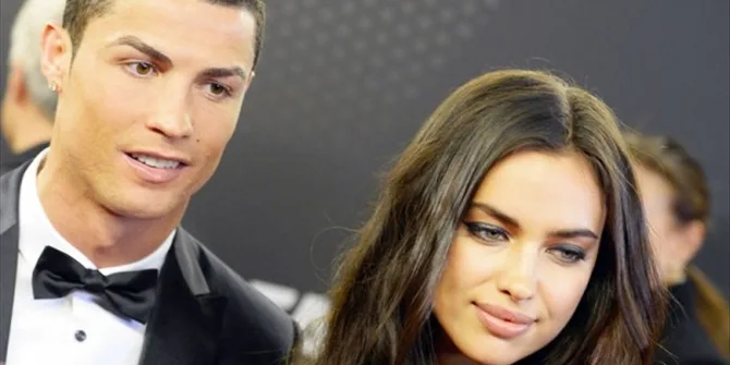 Ο Christiano Ronaldo και η Irina Shayk σε κοινή τους εμφάνιση.