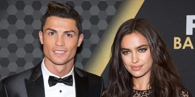 Ο Cristiano Ronaldo και η Irina Shayk σε επίσημη εκδήλωση.