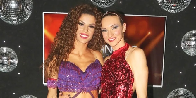 Η Ειρήνη Παπαδοπούλου και η Μορφούλα Ντώνα στο Dancing With The Stars.