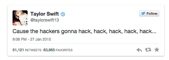 Taylor Swift s Private Twitter Messages Leak Online After Hack