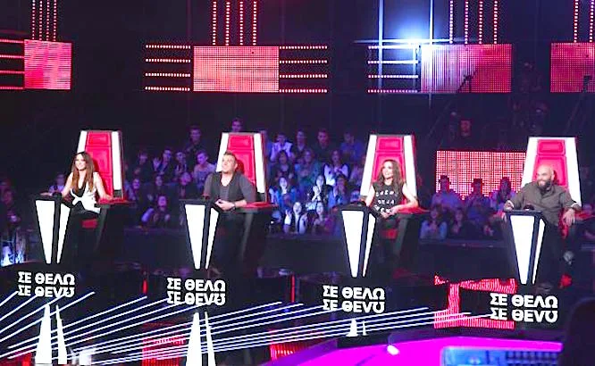 Οι κριτές του The Voice 2 στις θέσεις τους