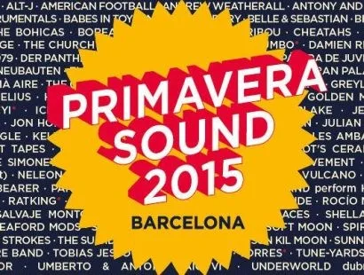 Αφίσα του φεστιβάλ Primavera Sound 2015 στη Βαρκελώνη.