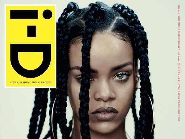 Βγαλμένη από τη δεκαετία του 90 η Rihanna στο εξώφυλλο του i-D! Δείτε τη
