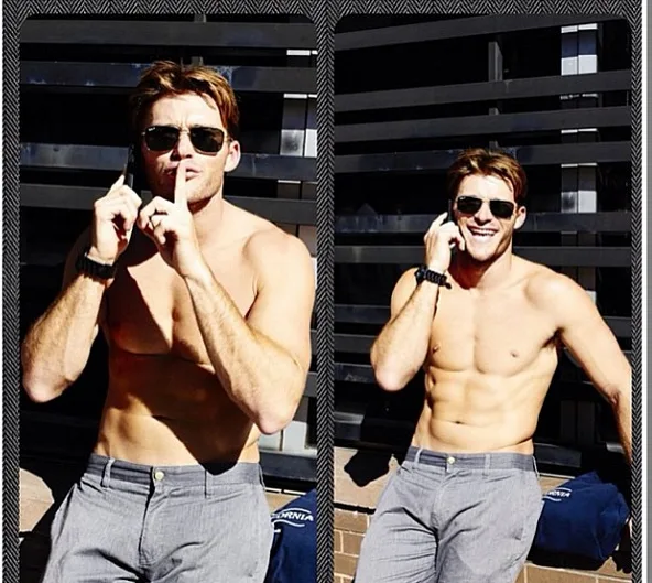 A Definitive Ranking Scott Eastwood s Instagrams Of His Pecs