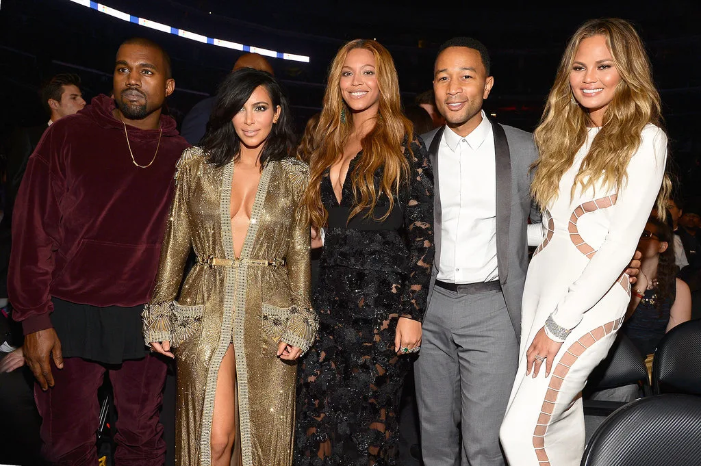 Kanye-West-Kim-Kardashian-Beyoncé-John-Legend-Chrissy-Teigen