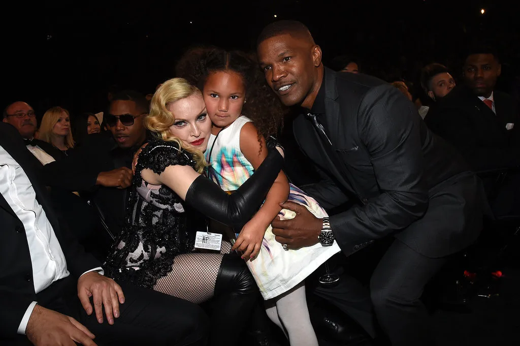 Madonna-Annalise-Bishop-Jamie-Foxx