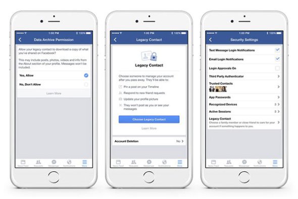 Το είδαμε και αυτό! Tο Facebook σου επιτρέπει να ορίσεις ποιος θα διαχειρίζεται το προφίλ σου αν …πεθάνεις
