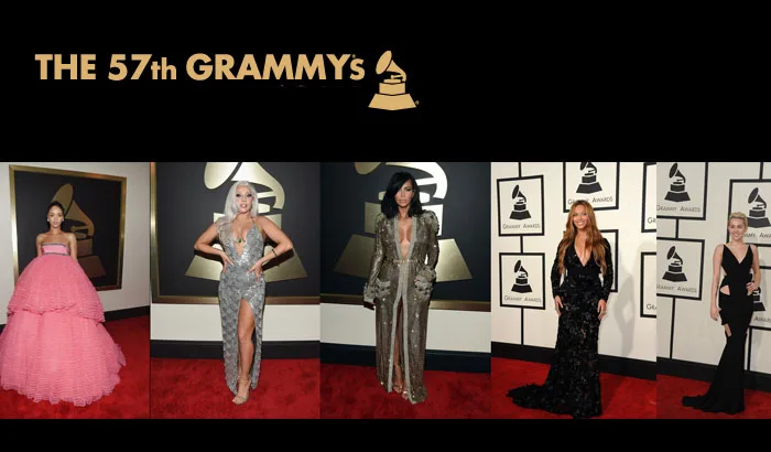 Rihanna, Lady Gaga, Kim Kardashian, Beyoncé και Miley Cyrus στα Grammys 2015