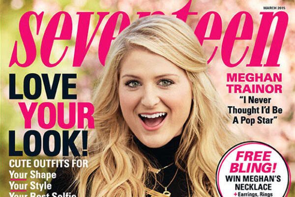 H Meghan Trainor φωτογραφίζεται για το περιοδικό Seventeen και μιλά για τις ανασφάλειες της!