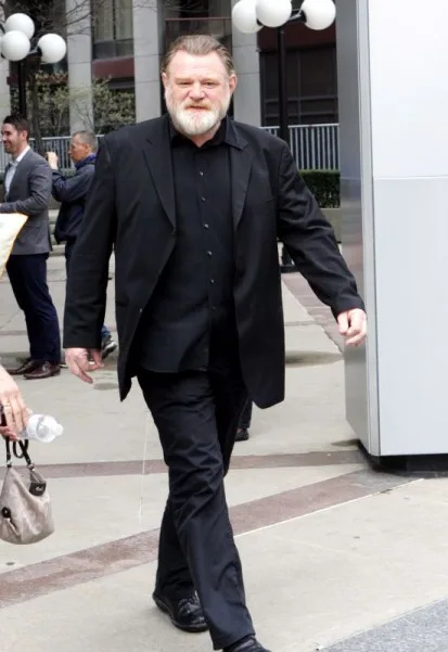 Brendan Gleeson arrives at 'The Morning Show' in Toronto