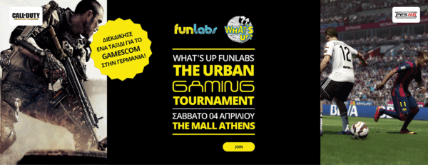 What’s Up Funlabs: The Urban Gaming Tournament!