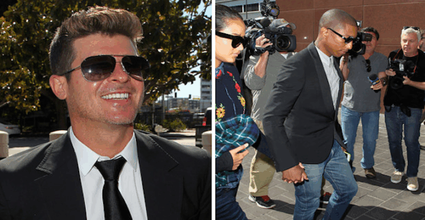 7,3 εκατομμύρια δολάρια θα πληρώσουν ο Pharrell Williams και ο Robin Thicke επειδή έκλεψαν το “Blurred Lines”!