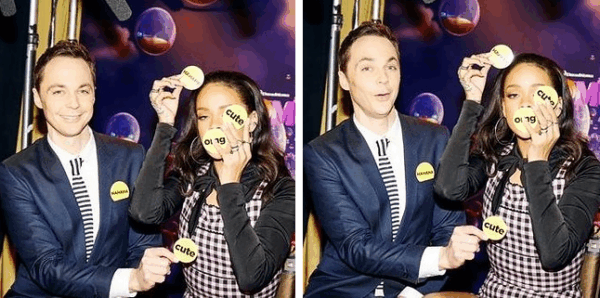 H Rihanna και ο “Sheldon” παίζουν το πιο τρελό παιχνίδι μπροστά στην κάμερα