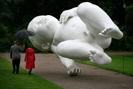 Sotherby's Exhibit Sculpture At Chatsworth House