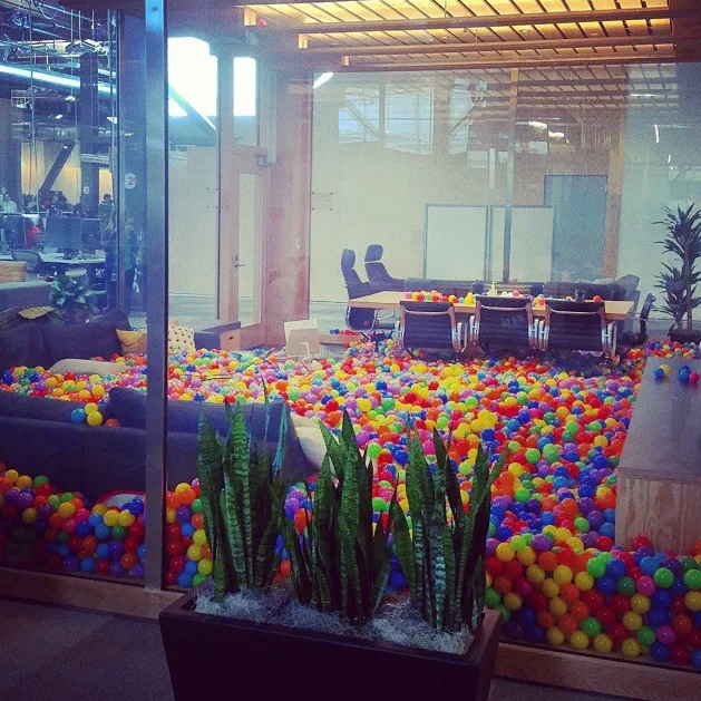 first look inside Facebook s new HQ The Verge