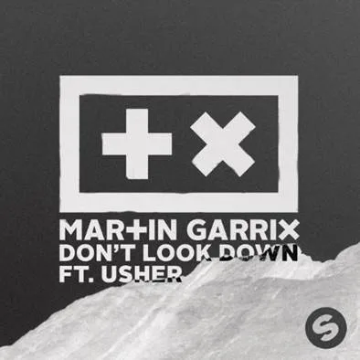 Εξώφυλλο του single Don't Look Down του Martin Garrix με τον Usher.